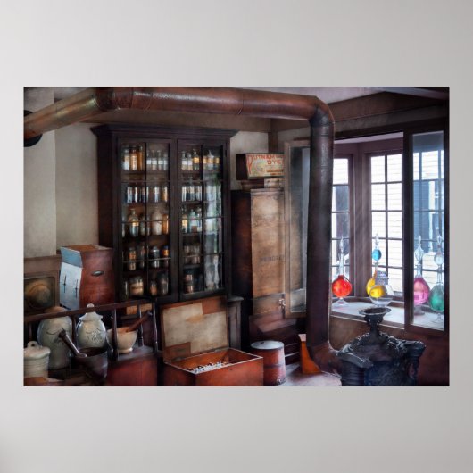 Apotheker - Besuch des Apothekers Poster (Vorne)