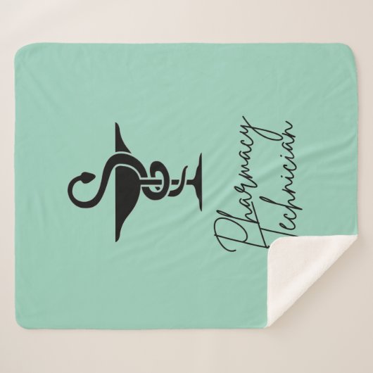 Apotheker Blanket Sherpadecke (Vorderseite (Horizontal))