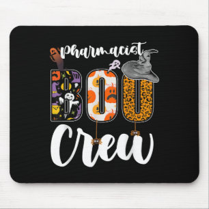 Apotheker Boo Crew Halloween Match Pharmacy Mousepad