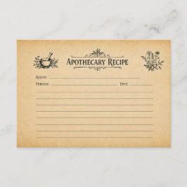 Apotheker-Box-Rezeptkarte Dankeskarte