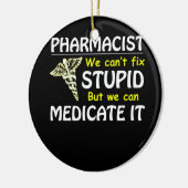 Apotheker, den wir nicht reparieren können, aber w keramik ornament (Links)