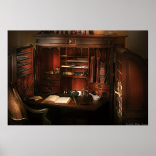 Apotheker - der Apotheker-Schreibtisch Poster