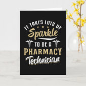 Apotheker, es braucht viele Sparkle Geschenke Karte (Gelbe Blume)