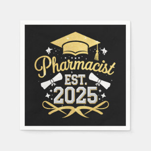 Apotheker Est 2025 Pharmazie-Abschluss Serviette