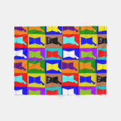 Apotheker-Fleece-Decken-Pop-Kunst-Entwurf Fleecedecke (Vorderseite (Horizontal))