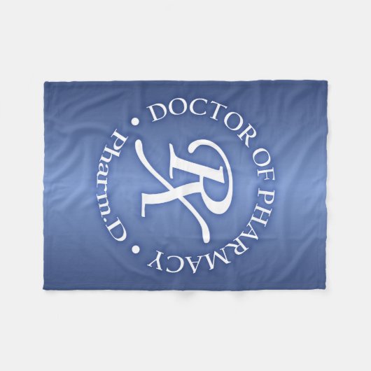 Apotheker Fleecedecke (Vorderseite (Horizontal))