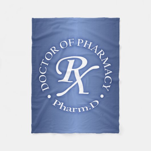 Apotheker Fleecedecke (Vorderseite)