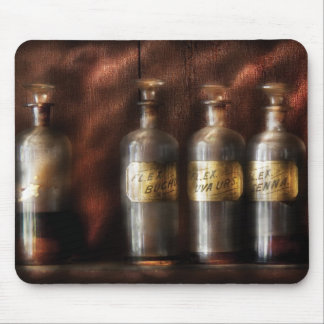 Apotheker - Fünf Flaschen Mousepad