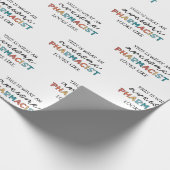 Apotheker Funny Phantastischer Apotheker Geschenk Geschenkpapier (Ecke)