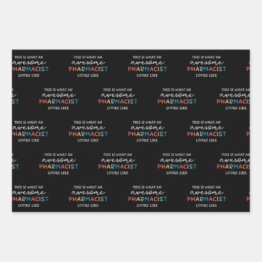 Apotheker Funny Phantastischer Apotheker Geschenk Geschenkpapier Set (Vorderseite)
