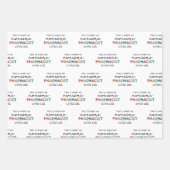 Apotheker Funny Phantastischer Apotheker Geschenk Geschenkpapier Set (Vorderseite)