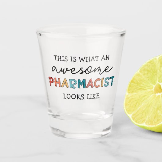 Apotheker Funny Phantastischer Apotheker Geschenke Schnapsglas (Vorderseite)