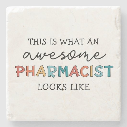 Apotheker Funny Phantastischer Apotheker Geschenke Steinuntersetzer (Vorderseite)