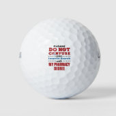 Apotheker Funny Quote Pharmacy Degree Golfball (Vorderseite)