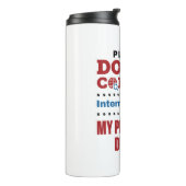 Apotheker Funny Quote Pharmacy Degree Thermosbecher (Nach links gedreht)