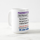 Apotheker Funny Search Geschenkartikel Tasse (Vorderseite Links)