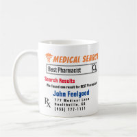 Apotheker Funny Search Geschenkartikel Tasse