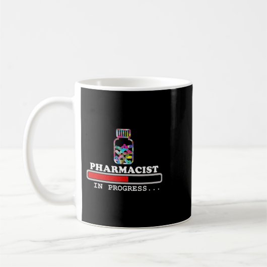 Apotheker Funny Spaß Apothekenladung Fortschritt Kaffeetasse (Links)