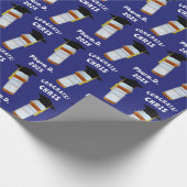 Apotheker-Geschenk für den Abschluss der Pharmazie Geschenkpapier (Ecke)
