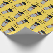 Apotheker-Geschenk für den Abschluss der Pharmazie Geschenkpapier (Ecke)