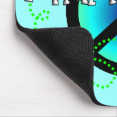 Apotheker-Geschenke---Friedenszeichen-Entwurf Mousepad (Ecke)