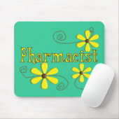 Apotheker-Geschenke, gelbe Gänseblümchen Mousepad (Mit Mouse)