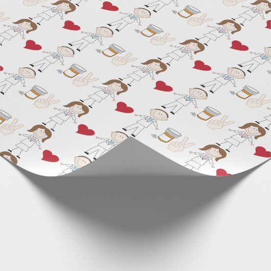 Apotheker Geschenkpapier (Ecke)