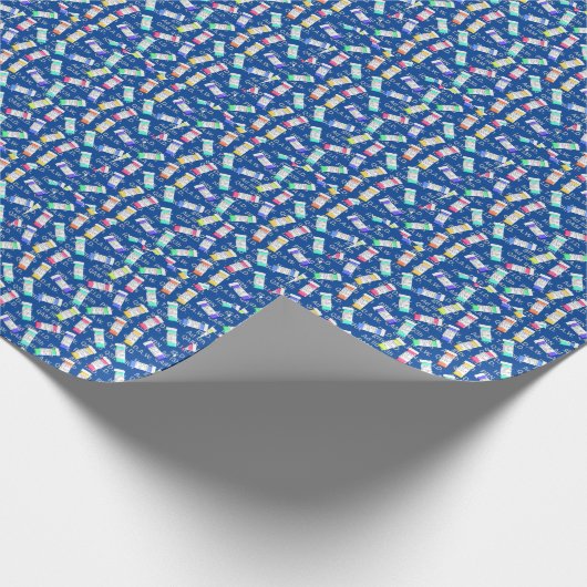 Apotheker Geschenkpapier Abkürzungen V (Ecke)