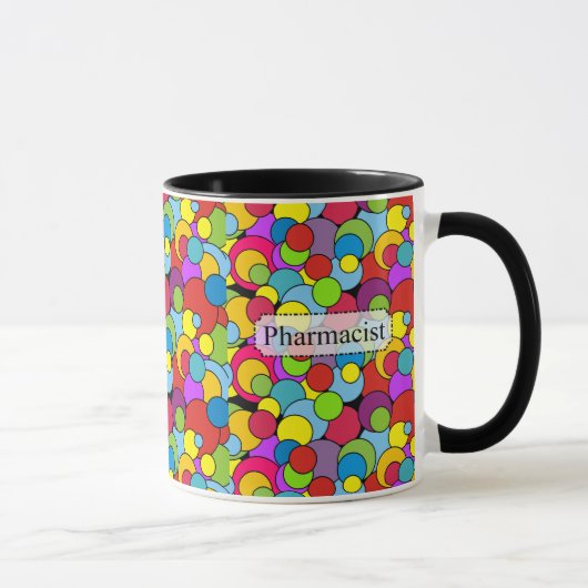 Apotheker gibt Whimsical Bubbles Tasse (Rechts)