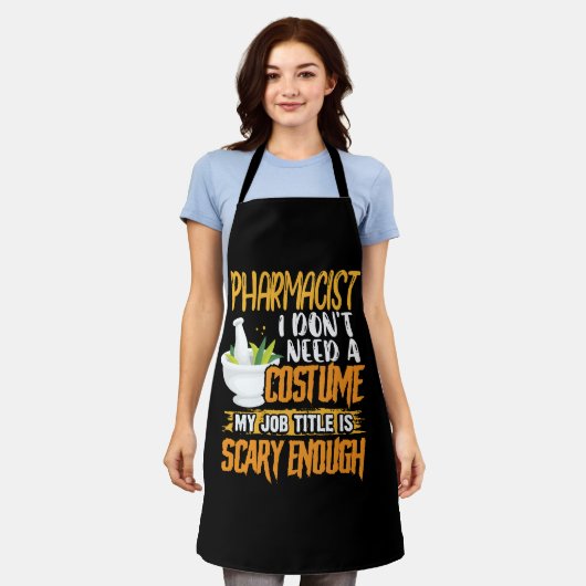 Apotheker Halloween Costume Apotheker Schürze (Getragen)