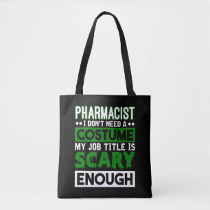 Apotheker Halloween Costume Apotheker Tasche