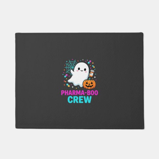 Apotheker Halloween Pharma-Boo Crew Geist Design_ Fußmatte (Vorderseite)