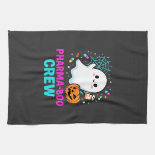 Apotheker Halloween Pharma-Boo Crew Geist Design_ Geschirrtuch
