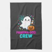 Apotheker Halloween Pharma-Boo Crew Geist Design_ Geschirrtuch (Vertikal)