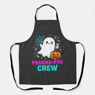 Apotheker Halloween Pharma-Boo-Crew Geist Design_ Schürze