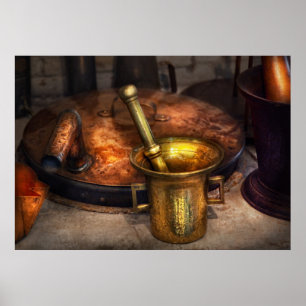 Apotheker - Herstellung von Magie Poster