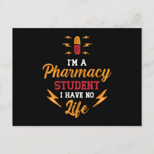 Apotheker Ich bin Pharmacy Student Tech Technician Postkarte