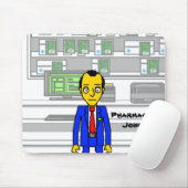 Apotheker Jones Mousepad (Mit Mouse)