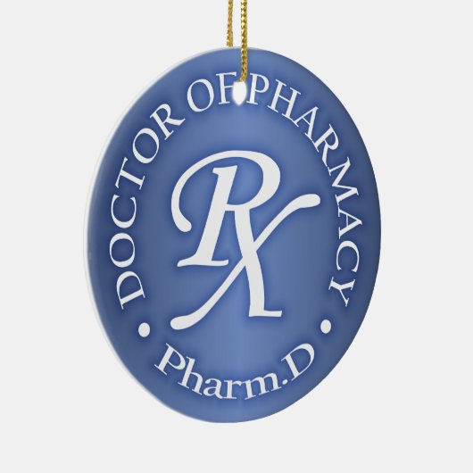 Apotheker Keramik Ornament (Rechts)