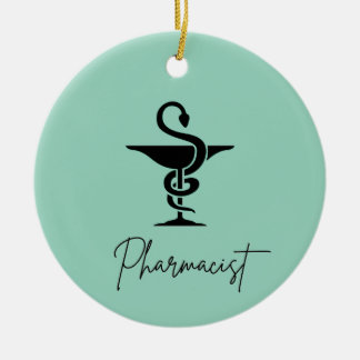 Apotheker Keramik Ornament