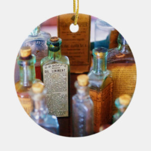 Apotheker - Liniment und Balsam Keramikornament