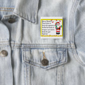 Apotheker-lustiges Weihnachtsthemenorientierte Button (Beispiel)