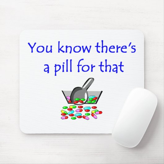 Apotheker-Mausunterlage Mousepad (Mit Mouse)