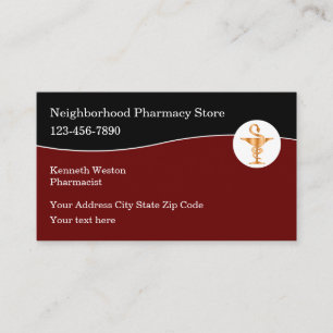 Apotheker Medizin Apotheke Visitenkarten Visitenkarte