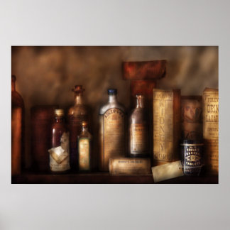 Apotheker - Medizin mit dem, was ich Poster