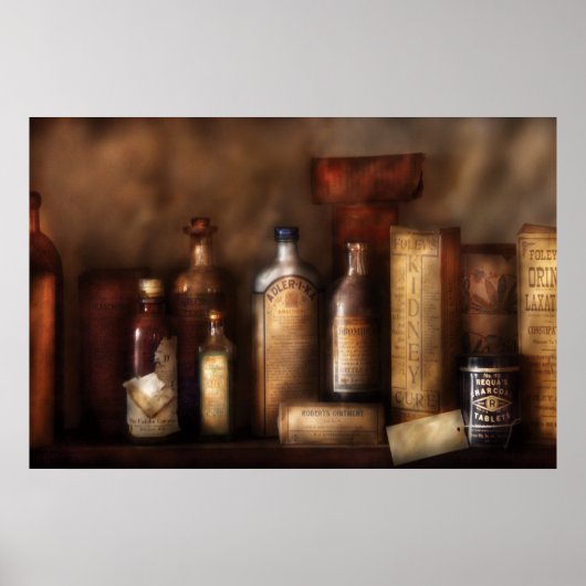 Apotheker - Medizin mit dem, was ich Poster (Vorne)