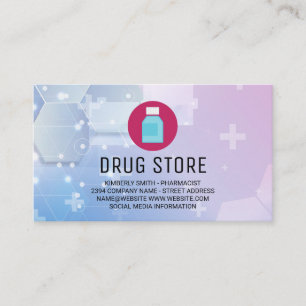 Apotheker Medizinpillen Gesundheit Visitenkarte