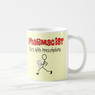 Apotheker mit Präzisionsgeschenken Kaffeetasse