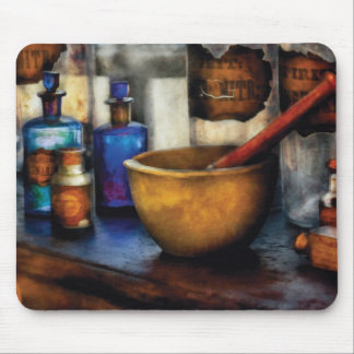 Apotheker - Mörser und Stampfe Mousepad