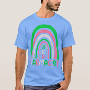 Apotheker niedlicher Regenbogen aka Apothekerin lu T-Shirt